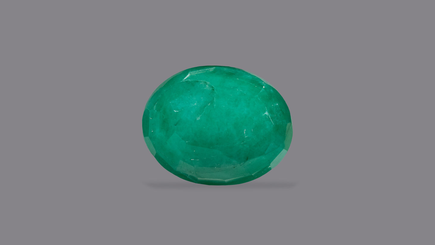 Natural Zambian Emerald (Panna) 11.36 Carats - Media 2