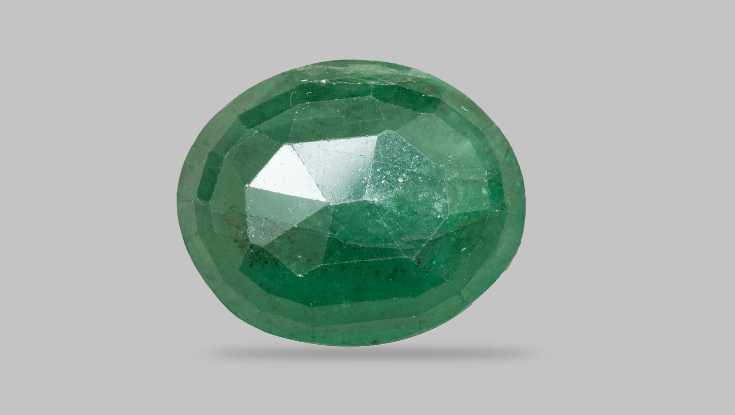 Natural Zambian Emerald (Panna) 7.19 Carats - Media 2