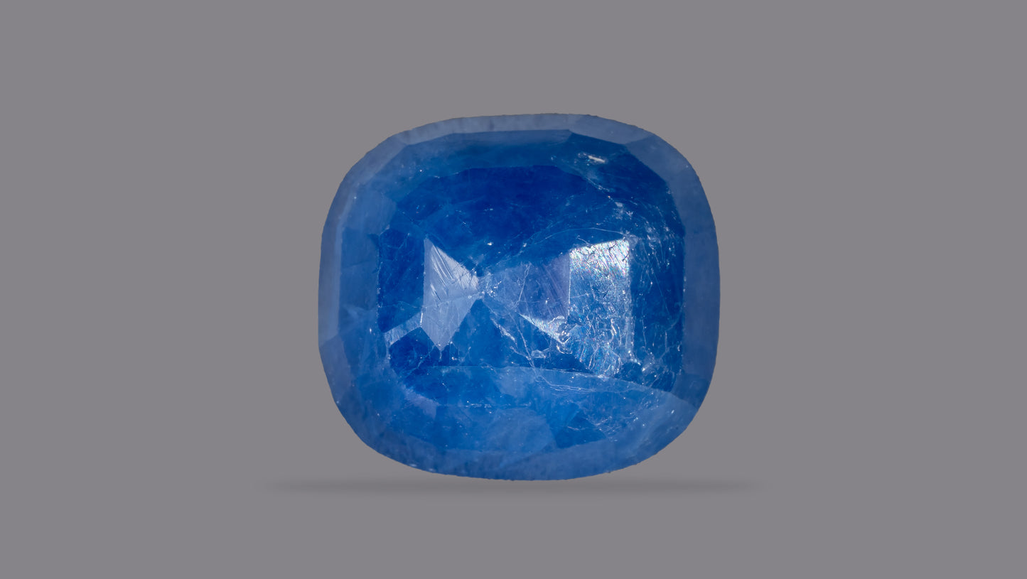Natural Blue Sapphire (Neelam) 7.95 Carats - Media 2