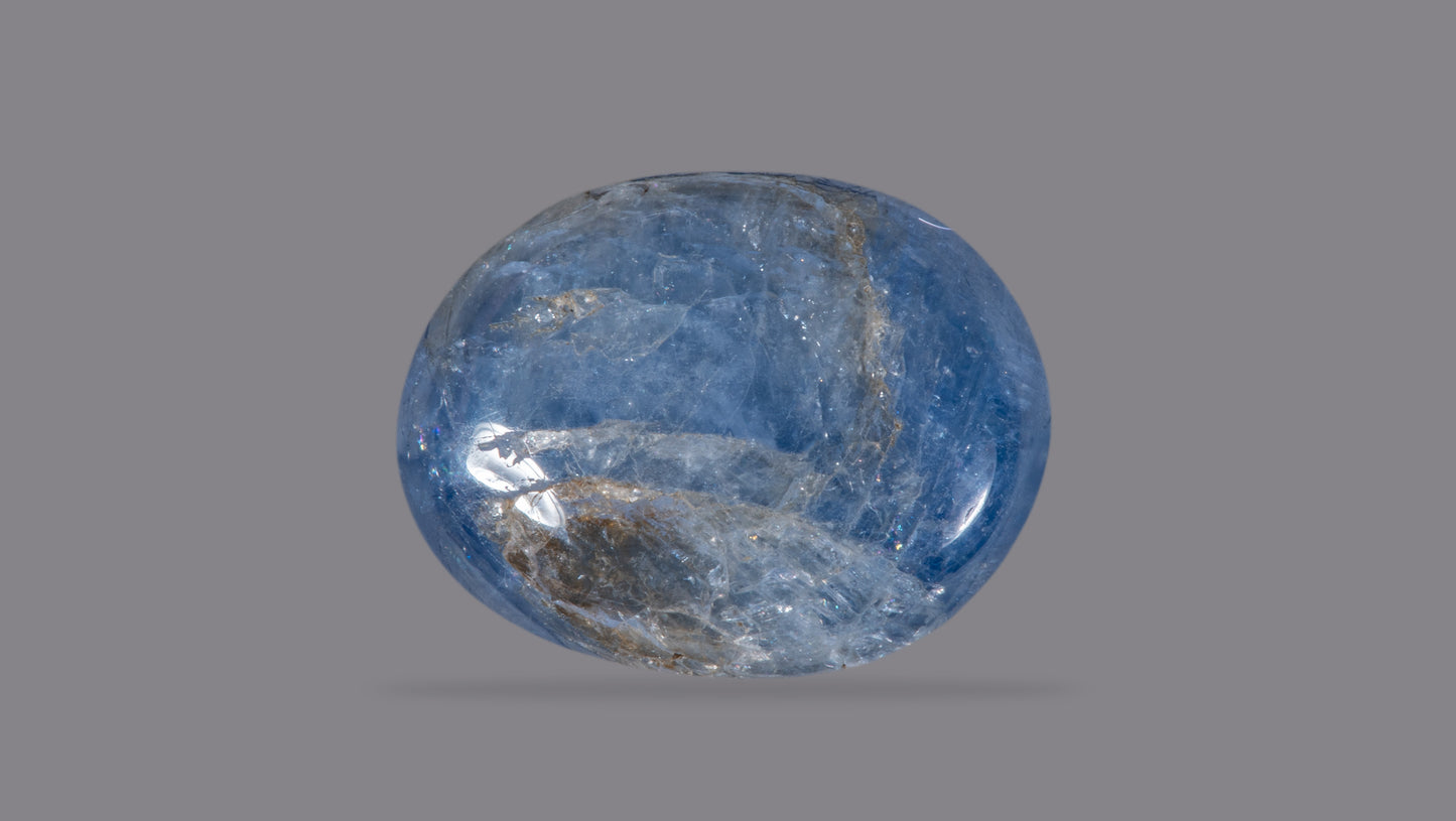 Natural Blue Sapphire (Neelam) 8.07 Carats - Media 2