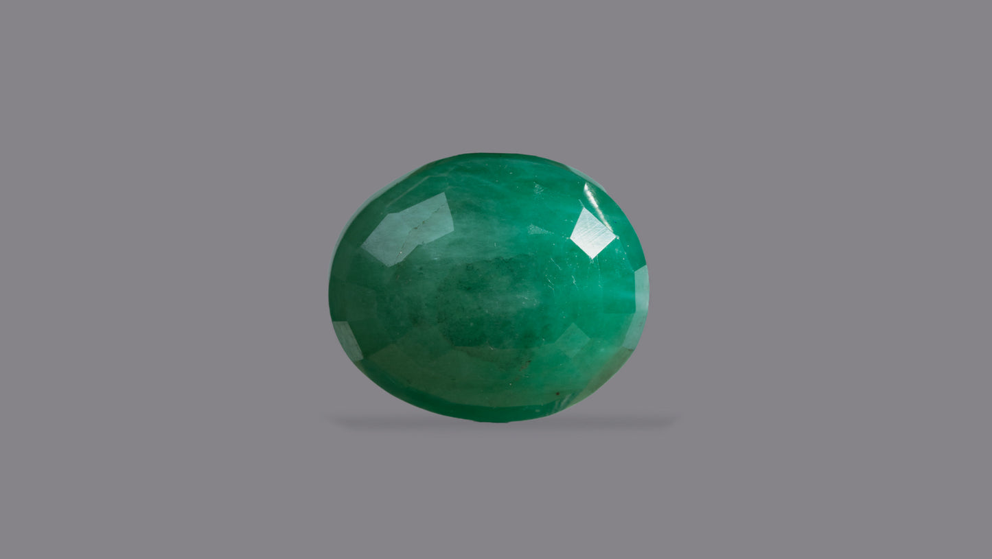Natural Zambian Emerald (Panna) 5.64 Carats - Media 2