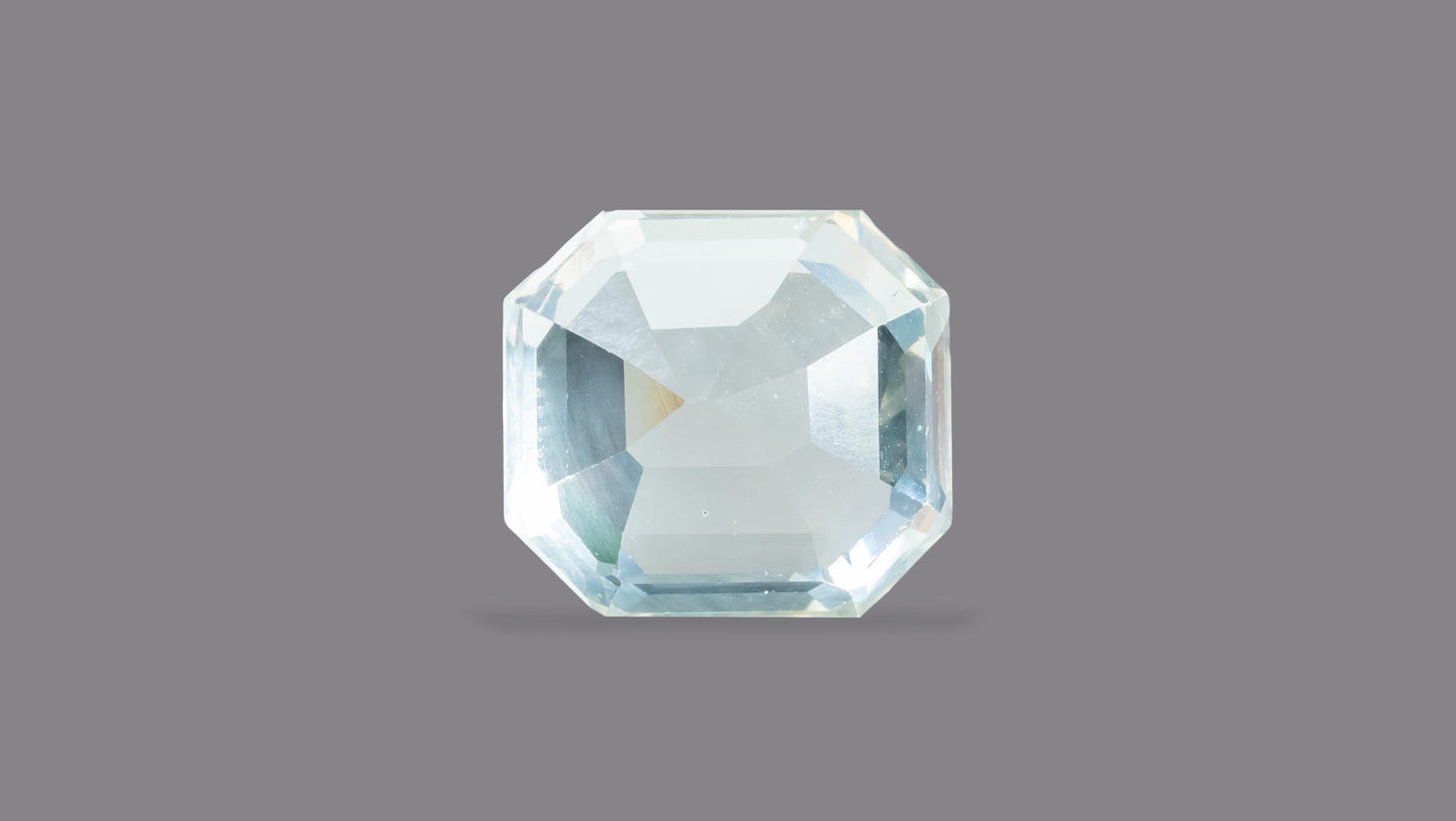 Natural White Sapphire 6.84 Carats - Media 2