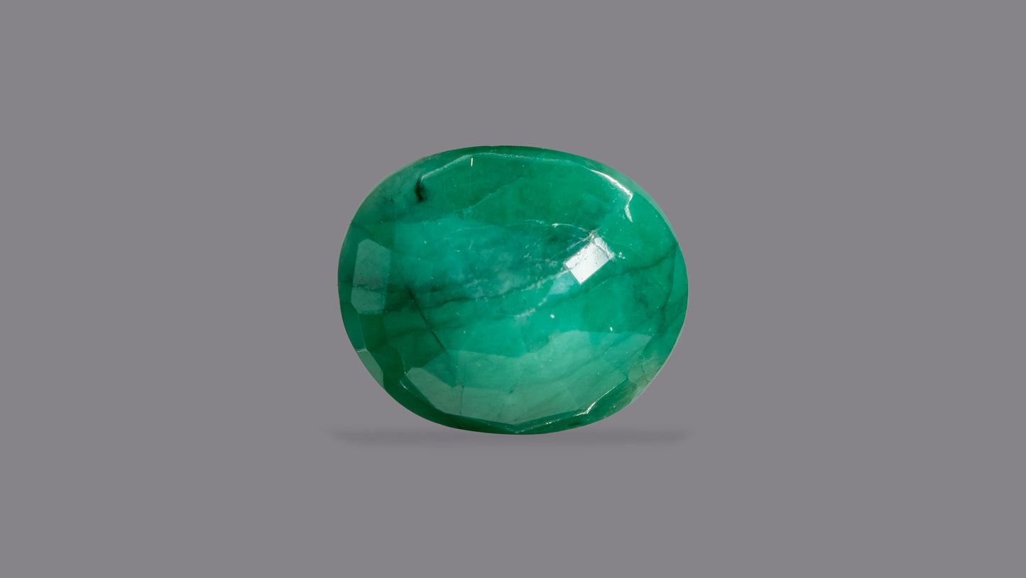 Natural Zambian Emerald (Panna) 5.41 Carats - Media 2