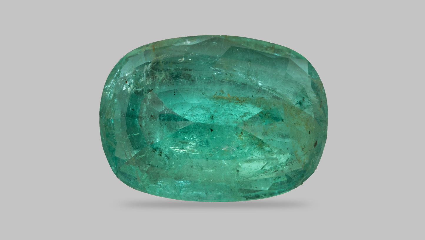 Natural Zambian Emerald (Panna) 5.32 Carats - Media 2