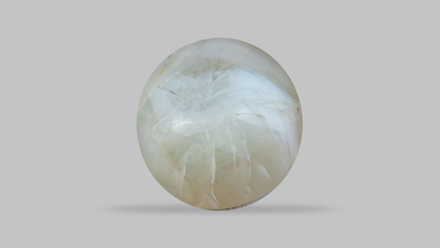 NATURAL CAT'S EYE (Lehsuniya) 4.35 Carats - Media 2