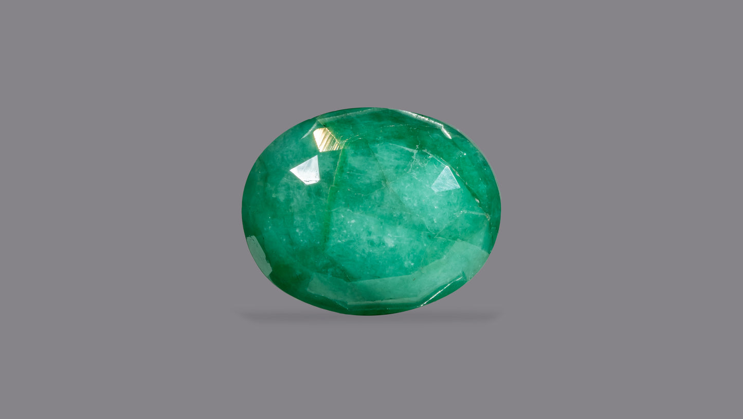 Natural Zambian Emerald (Panna) 7.75 Carats - Media 2