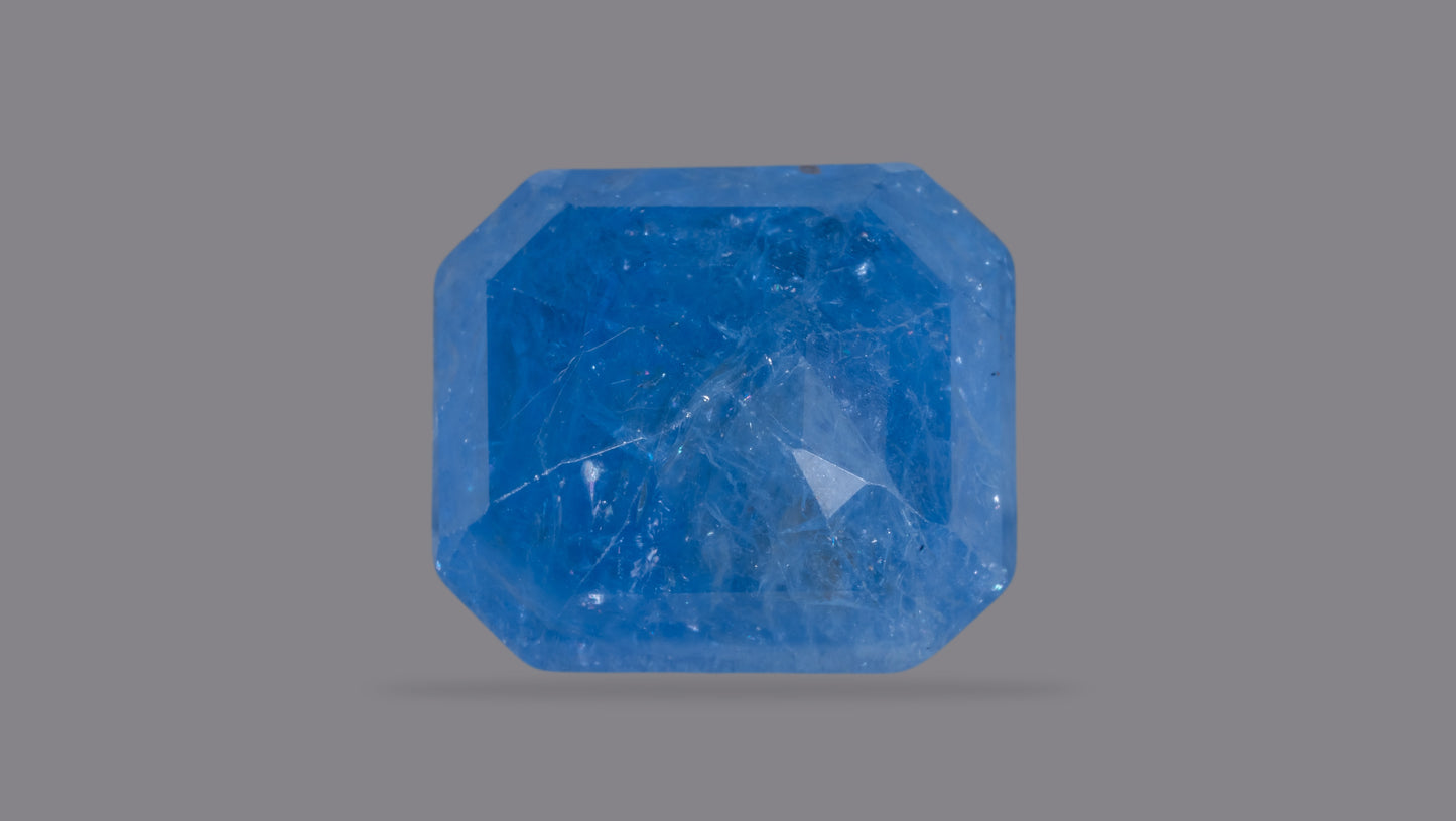 Natural Blue Sapphire (Neelam) 9.28 Carats - Media 2