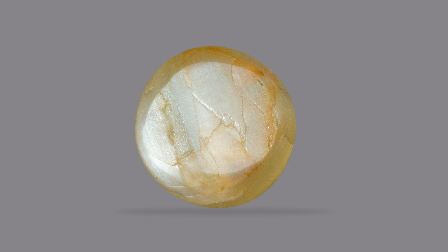 NATURAL CAT'S EYE (Lehsuniya) 3.48 CARATS - Media 2