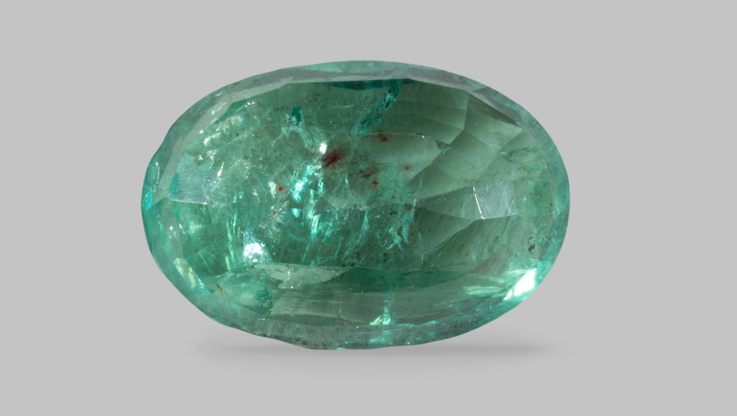 Natural Zambian Emerald (Panna) 3.56 Carats - Media 2
