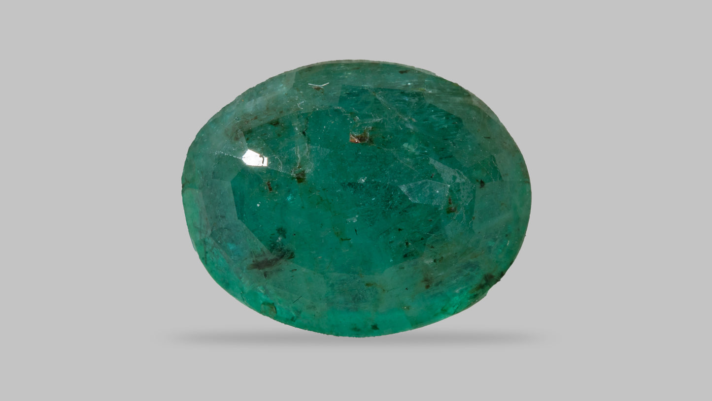 Natural Zambian Emerald (Panna) 4.97 Carats - Media 2