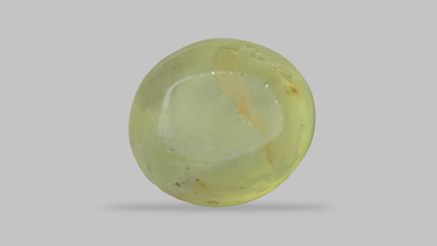 NATURAL CAT'S EYE (Lehsuniya) 13.12 Carats - Media 2