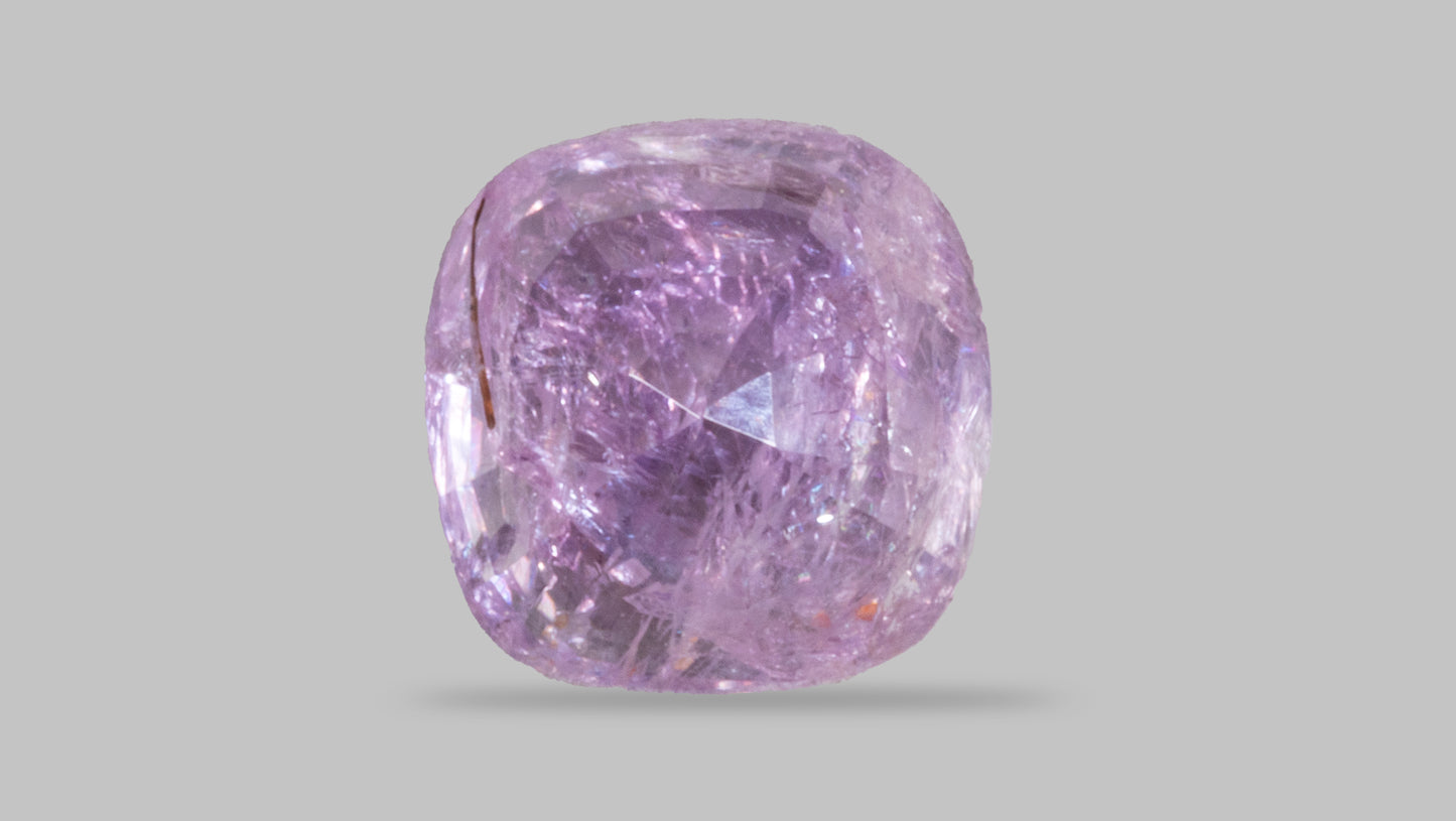 NATURAL PINK SAPPHIRE 3.72 CARATS - Media 2