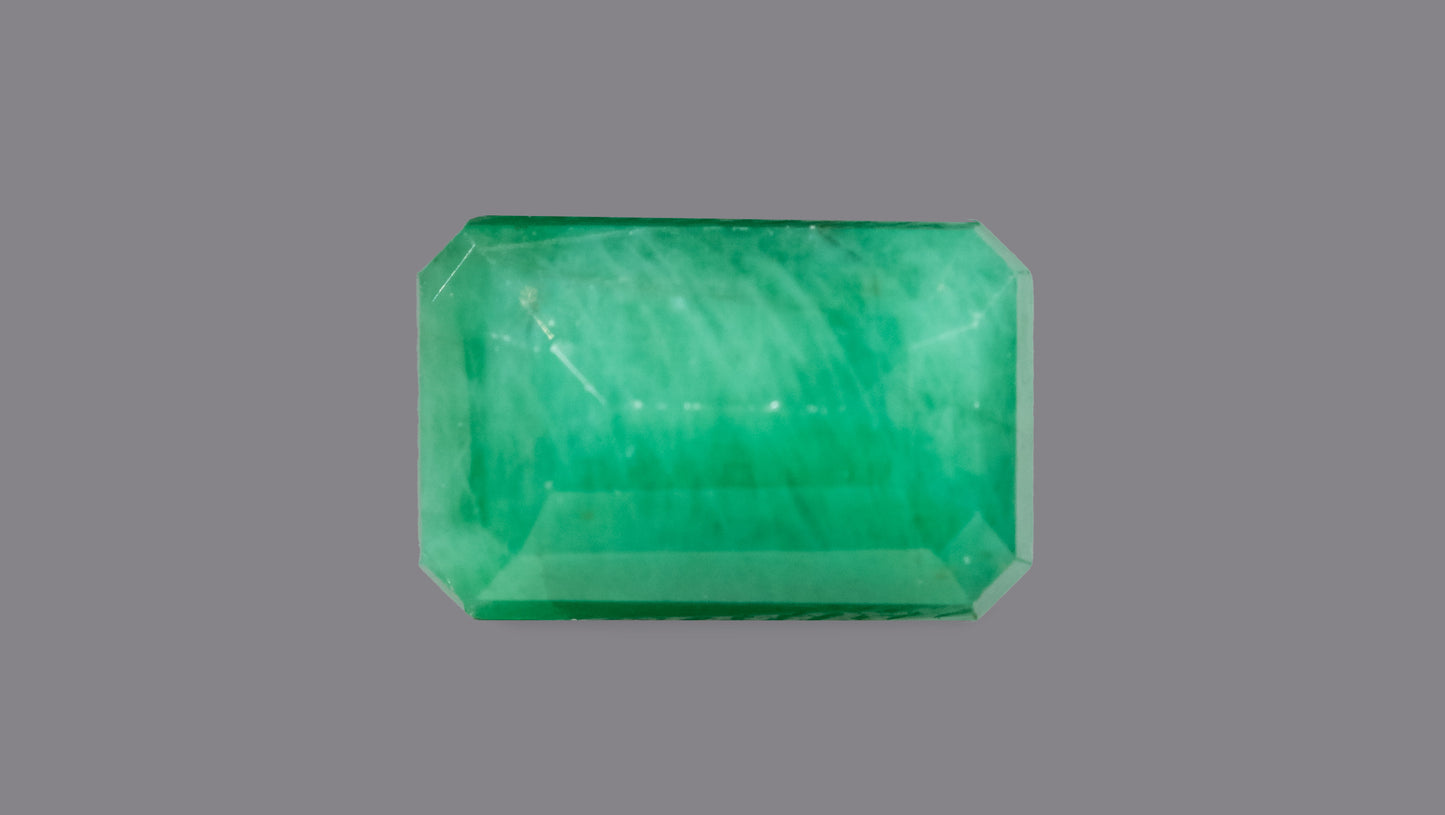 Natural Zambian Emerald (Panna) 8.20 Carats - Media 2