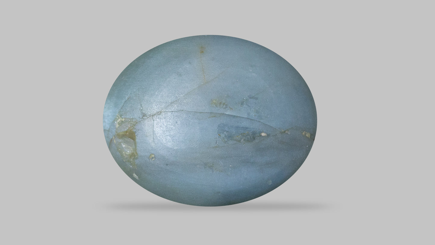 NATURAL CAT'S EYE (Lehsuniya) 3.45 Carats - Media 2