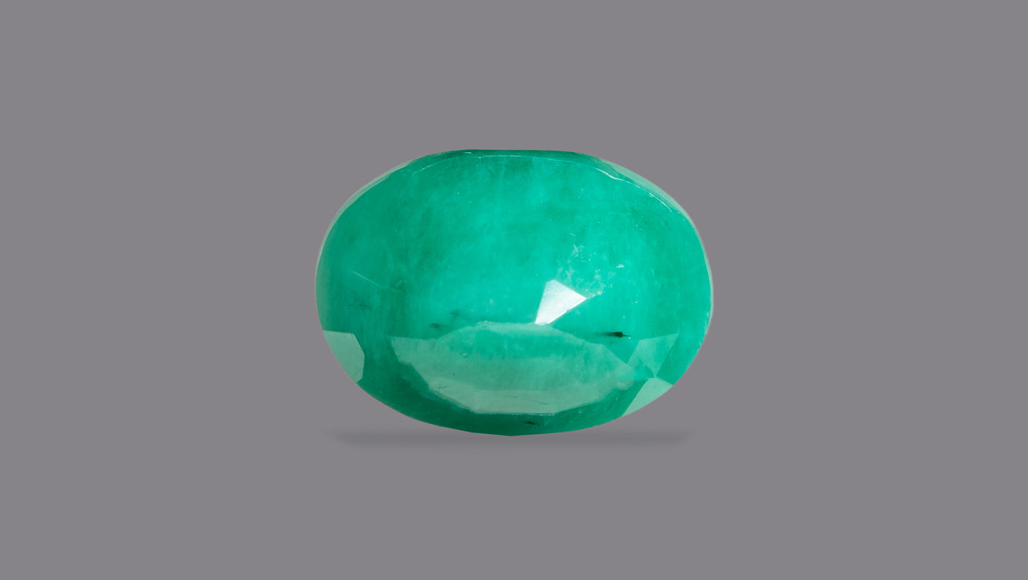 Natural Zambian Emerald (Panna) 8.12 Carats - Media 2