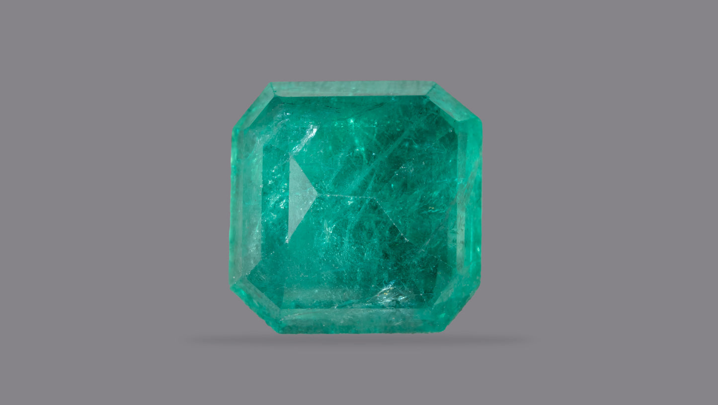 Natural Zambian Emerald (Panna) 10.34 Carats - Media 2
