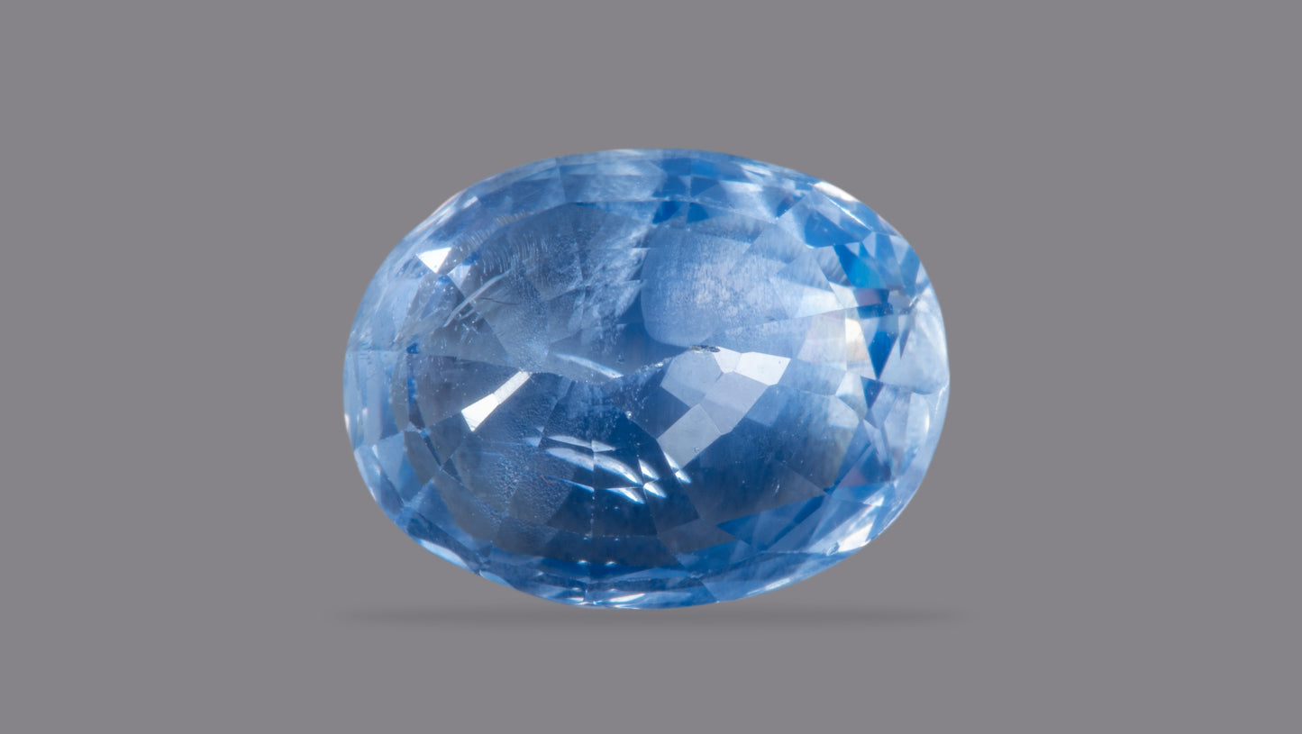 Natural Blue Sapphire (Neelam) 6.49 Carats - Media 2