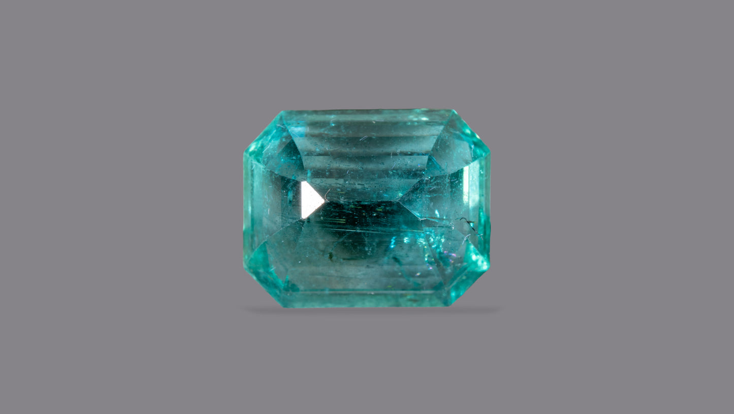 Natural Zambian Emerald (Panna) 8.78 Carats - Media 2