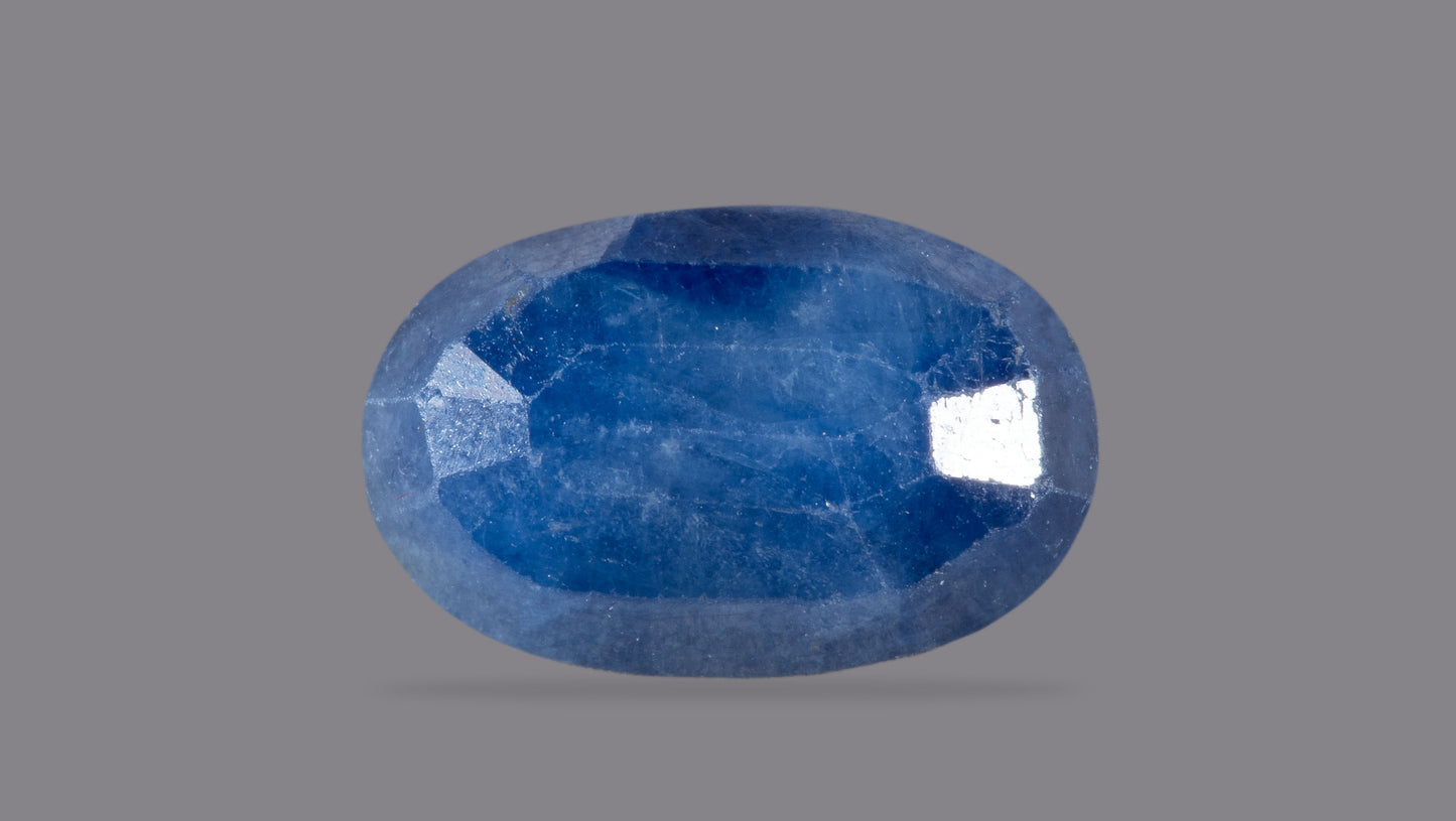 Natural Blue Sapphire (Neelam) 5.60 Carats - Media 2