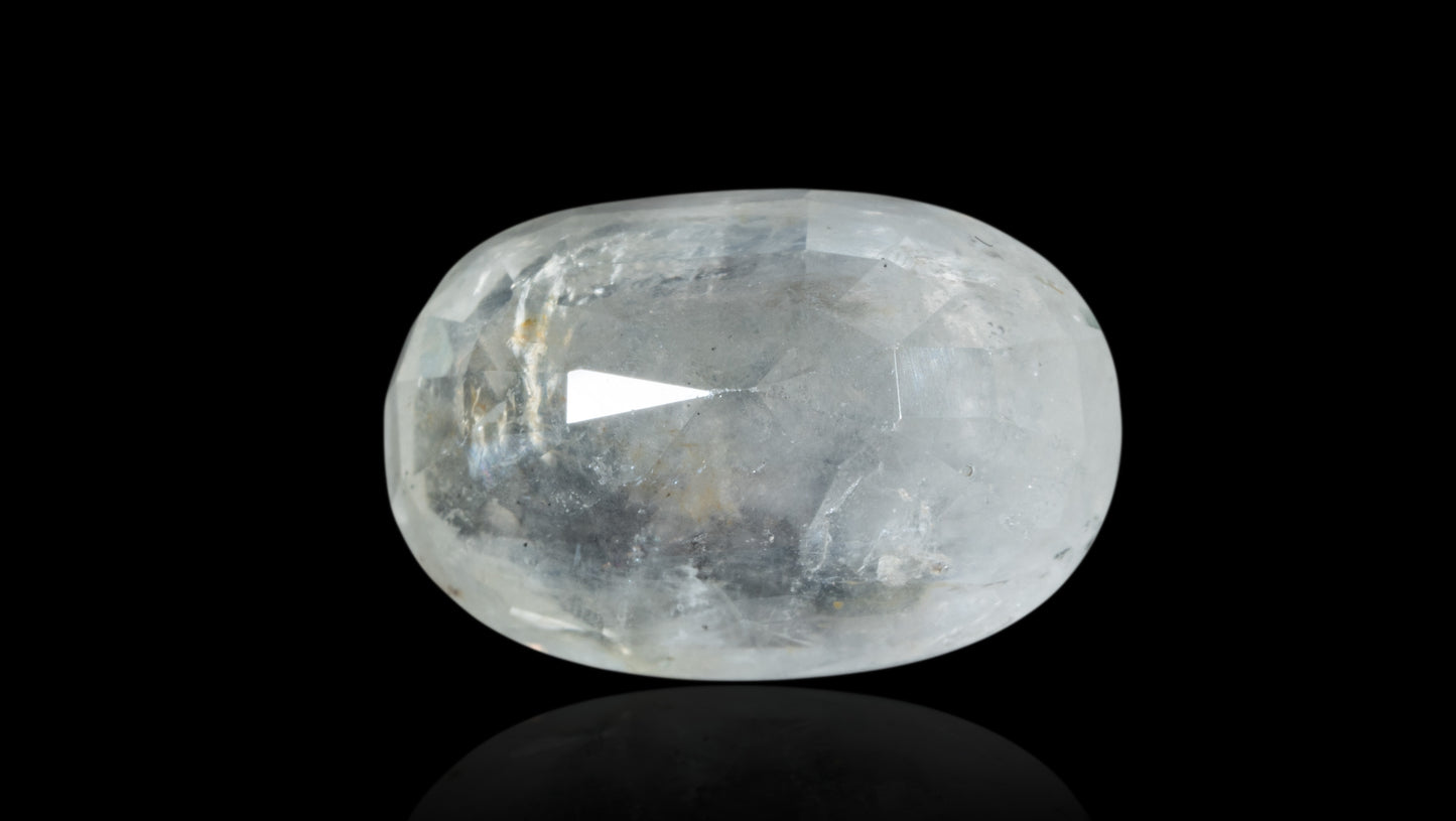 NATURAL WHITE SAPPHIRE 6.21 CARATS - Media 2