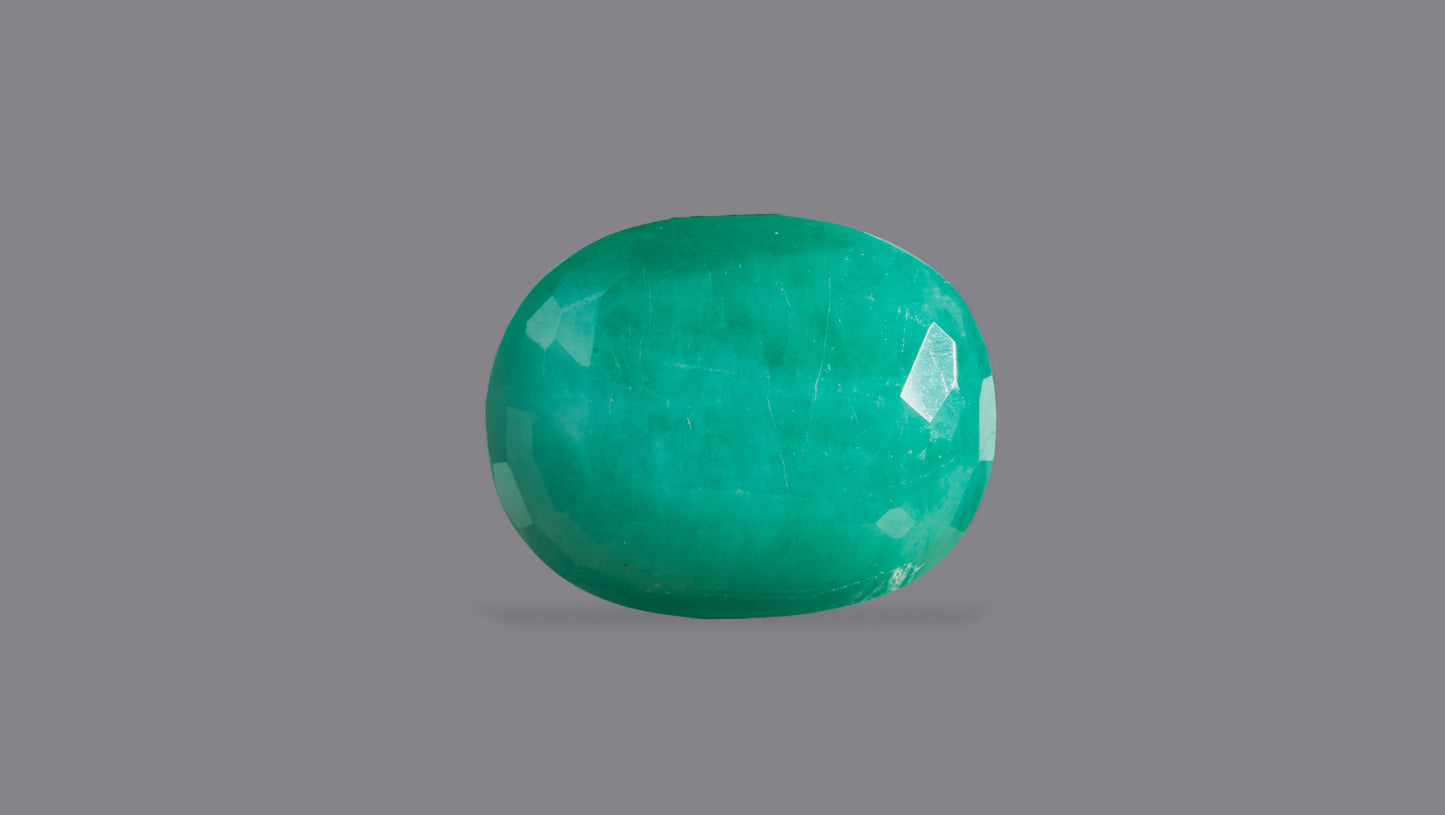 Natural Zambian Emerald (Panna) 10.30 Carats - Media 2