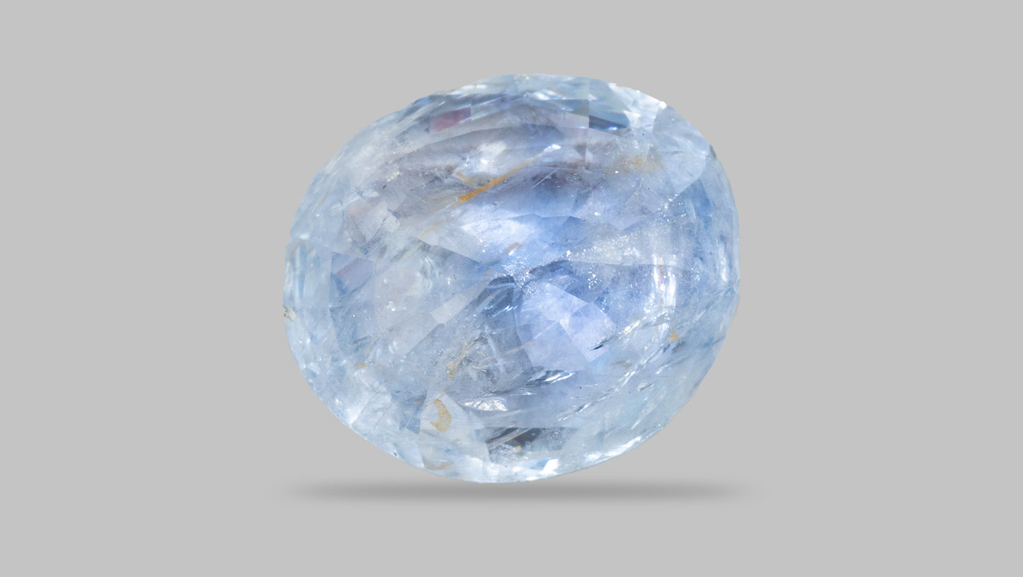 Natural Blue Sapphire (Neelam) 5.54 Carats - Media 2