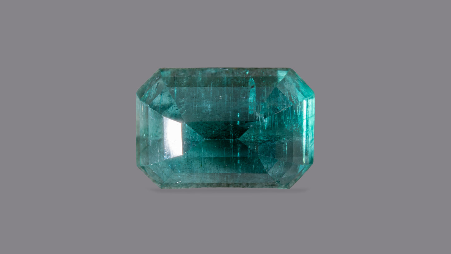 Natural Zambian Emerald (Panna) 6.10 Carats - Media 2