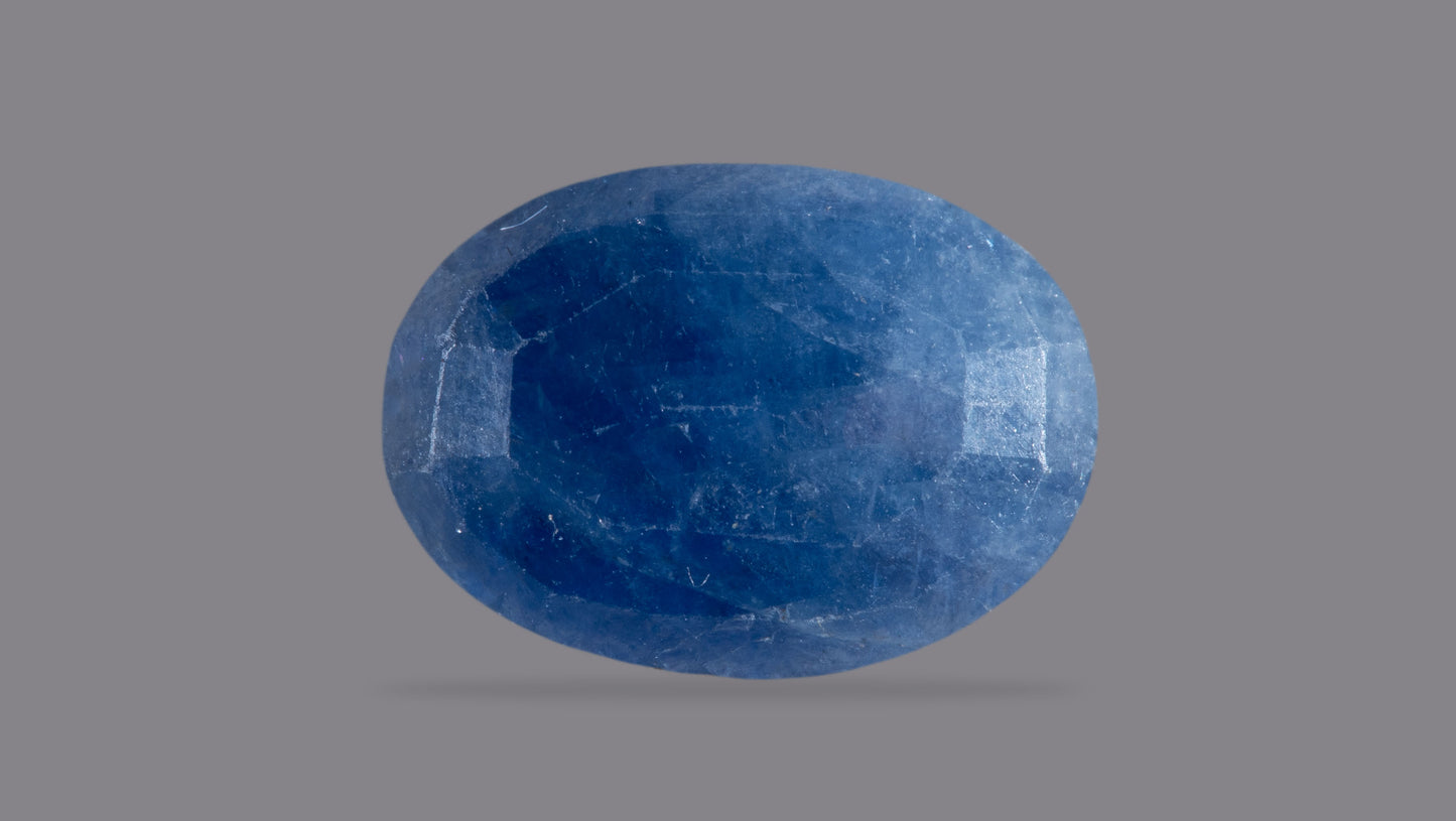 Natural Blue Sapphire (Neelam) 4.65 Carats - Media 2