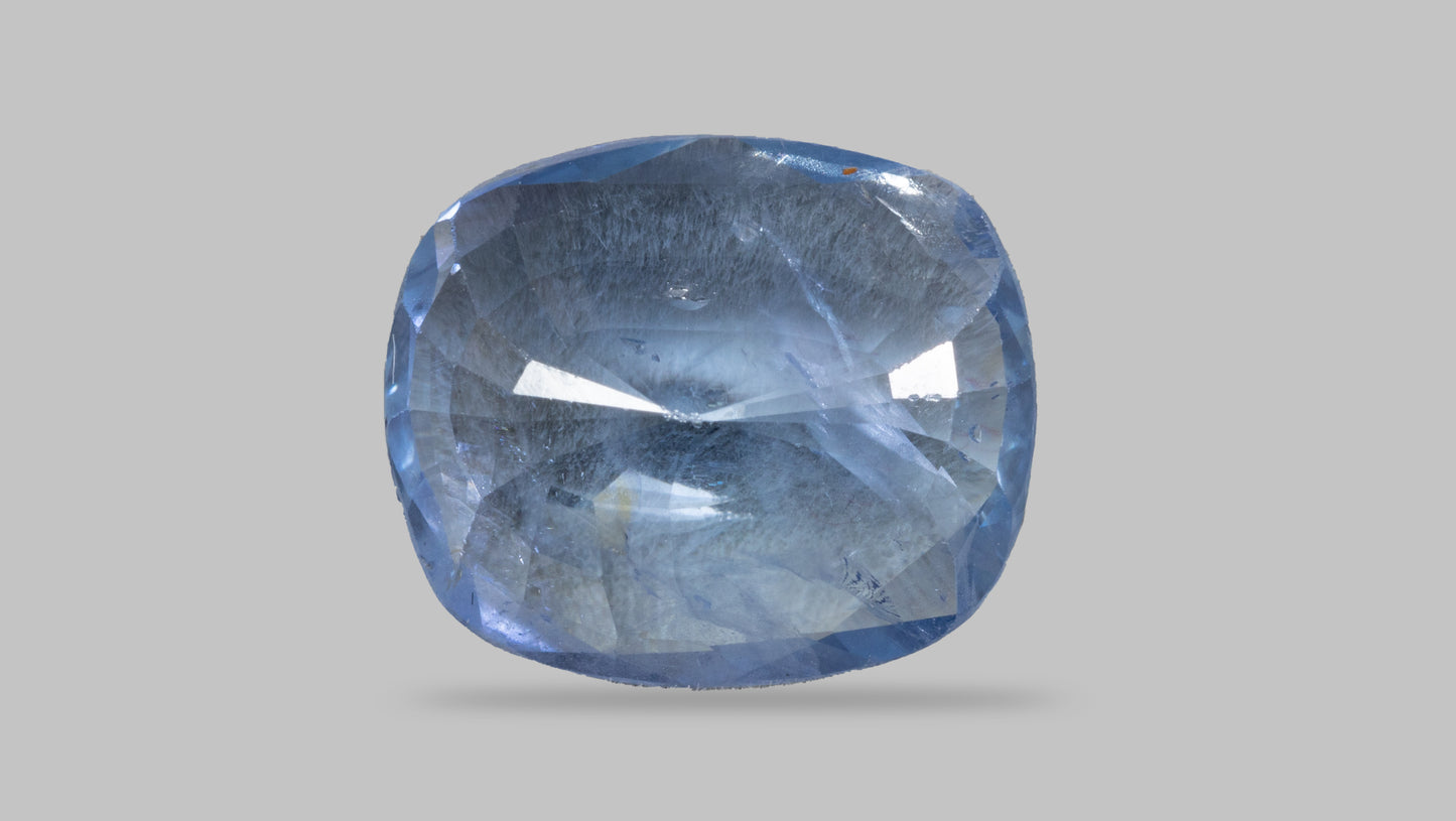 Natural Blue Sapphire (Neelam) 4.10 Carats - Media 2