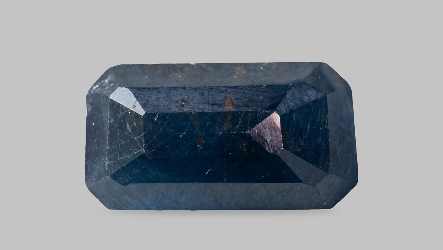 Natural Blue Sapphire (Neelam) 4.89 Carats - Media 2