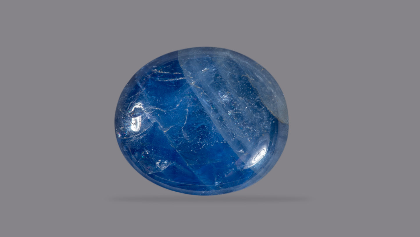Natural Blue Sapphire (Neelam) 9.96 Carats - Media 2