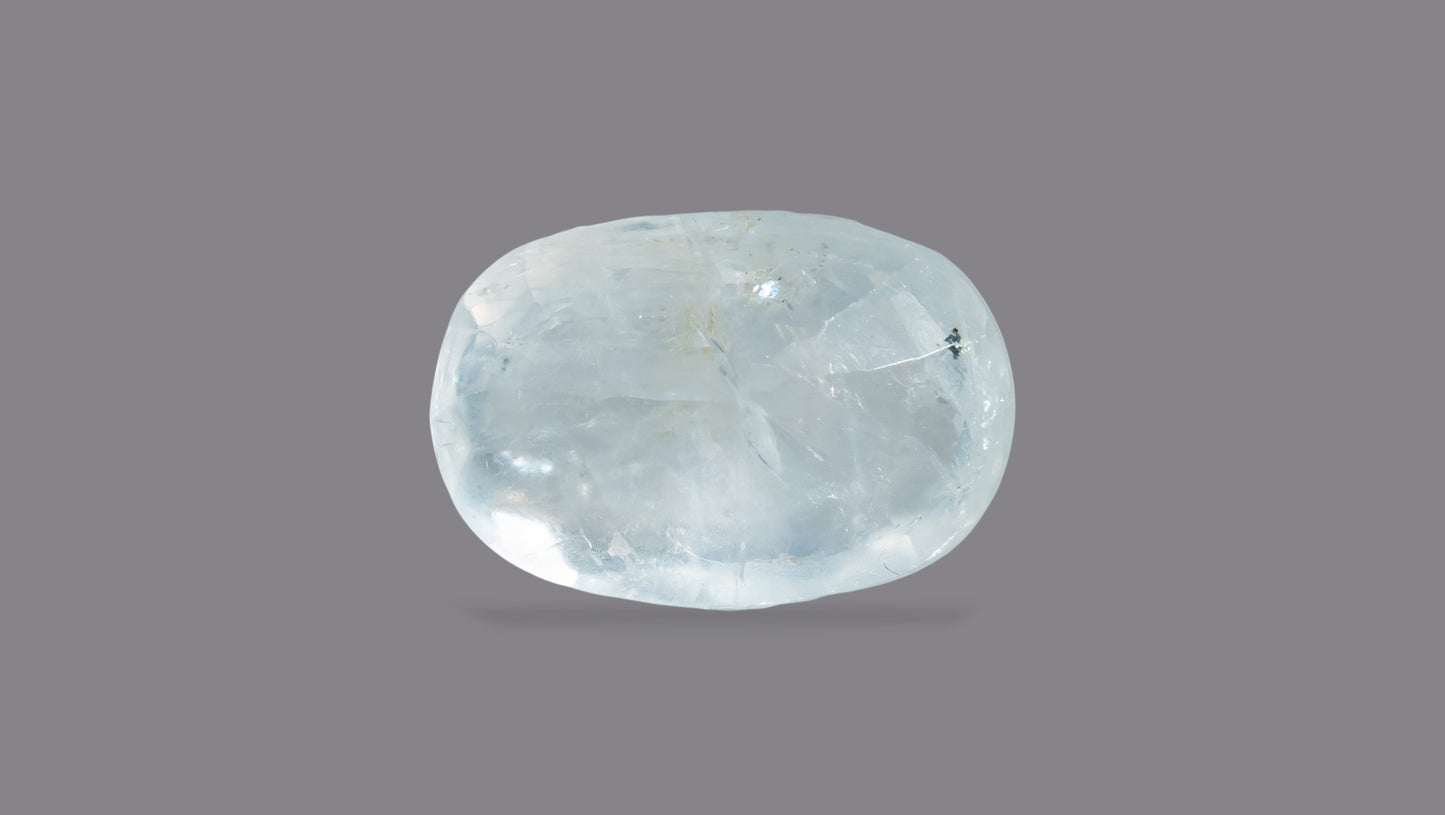 Natural Blue Sapphire (Neelam) 5.38 Carats - Media 2