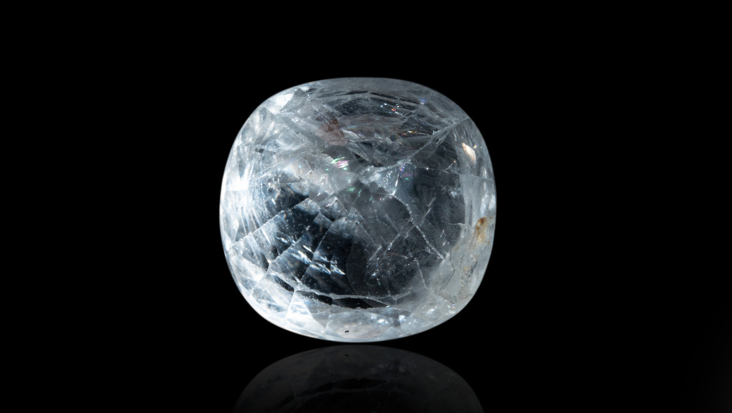 NATURAL WHITE SAPPHIRE 4.35 CARATS - Media 2