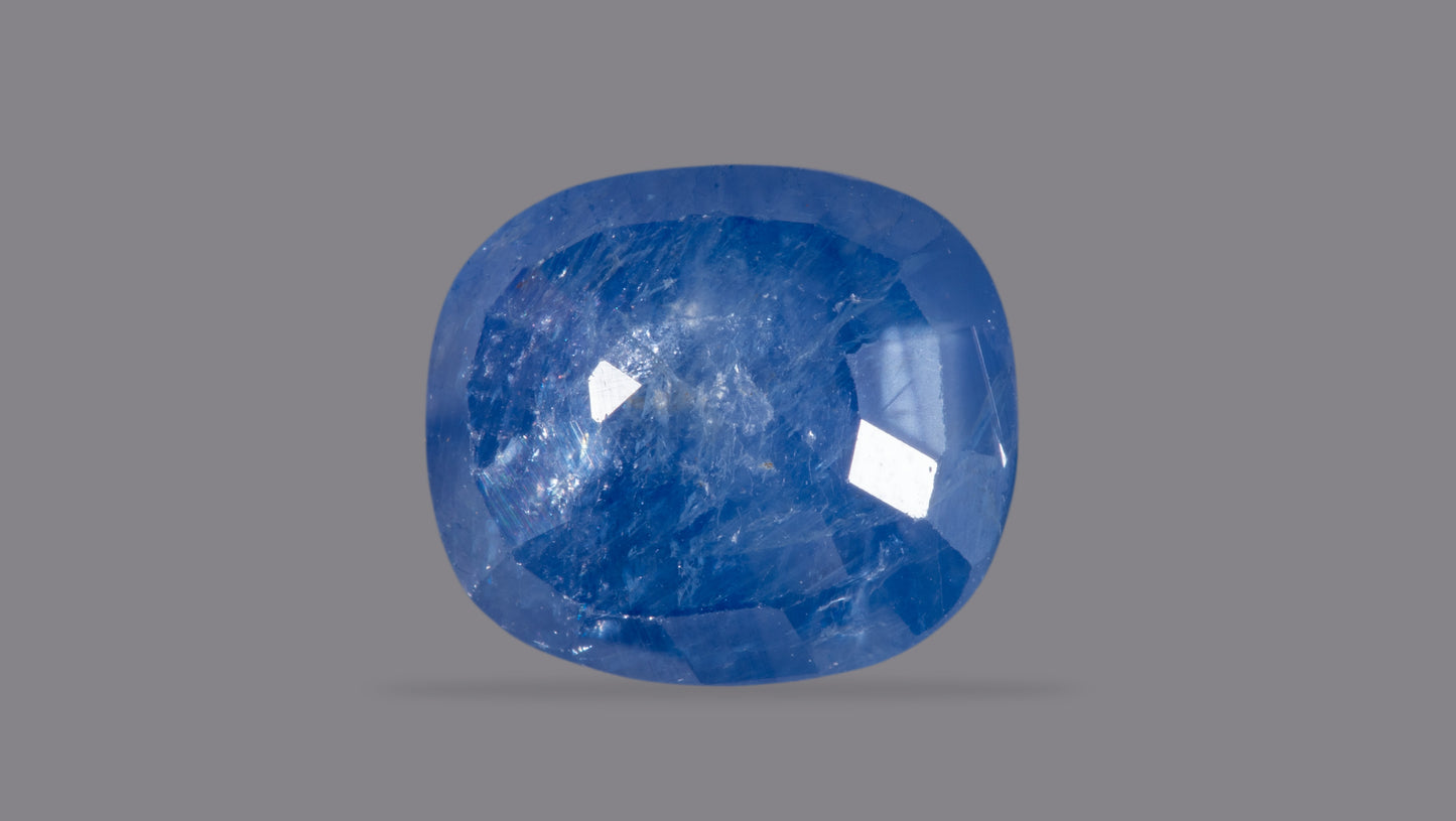 Natural Blue Sapphire (Neelam) 6.00 Carats - Media 2