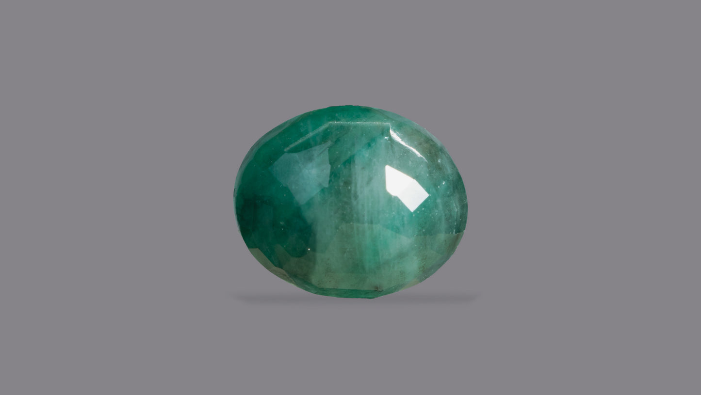 Natural Zambian Emerald (Panna) 6.46 Carats - Media 2