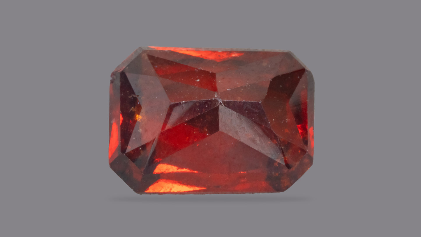 NATURAL HESSONITE (GOMED) 7.02 CARATS - Media 2