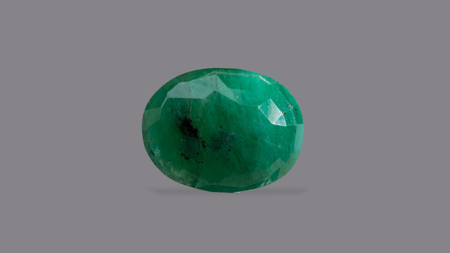 Natural Zambian Emerald (Panna) 6.24 Carats - Media 2
