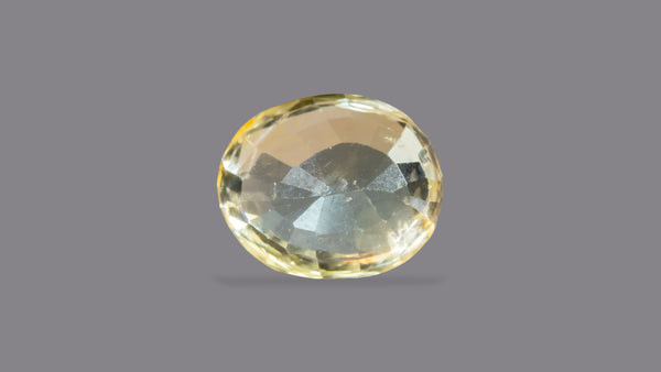 Natural Yellow Sapphire (Pukhraj) 4.06 Carats - Media 2