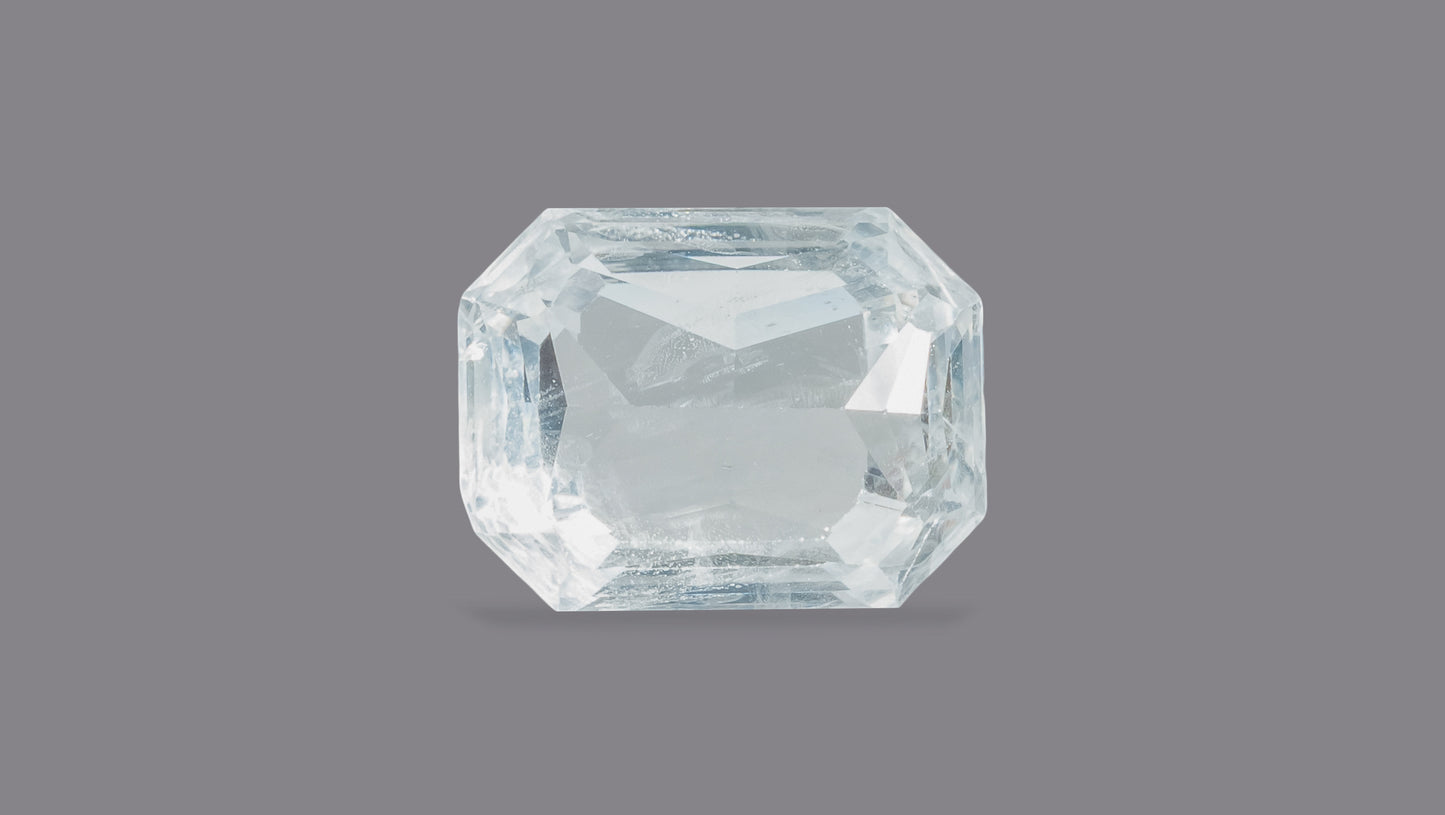 Natural White Sapphire 8.67 Carats - Media 2