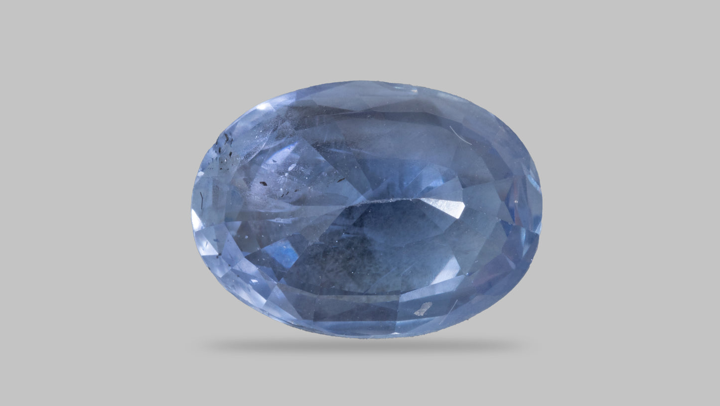 Natural Blue Sapphire (Neelam) 2.78 Carats - Media 2