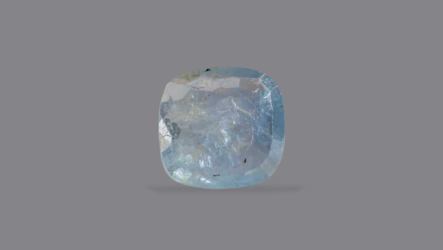 Natural Blue Sapphire (Neelam) 4.62 Carats - Media 2