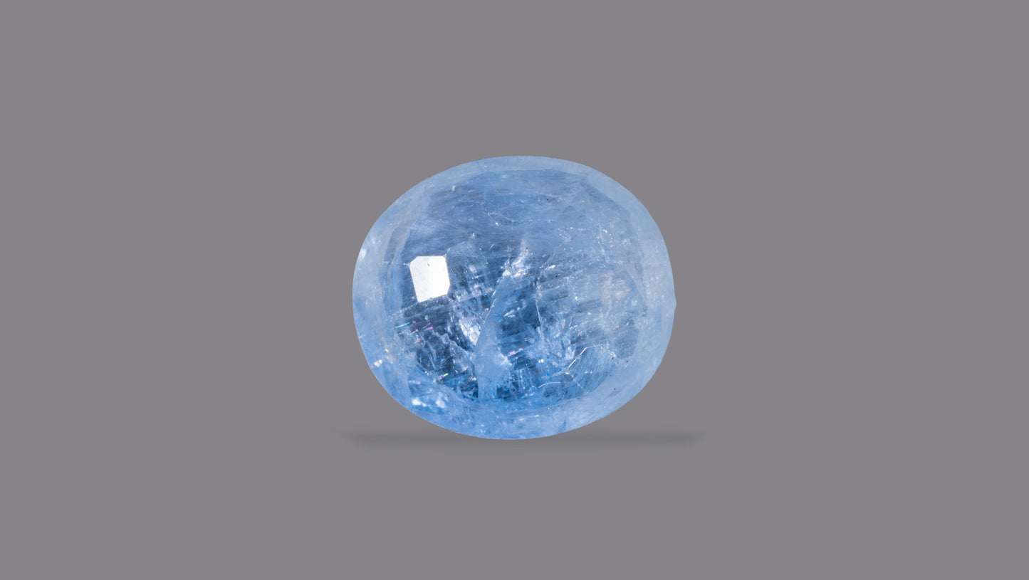 Natural Blue Sapphire (Neelam) 6.62 Carats - Media 2
