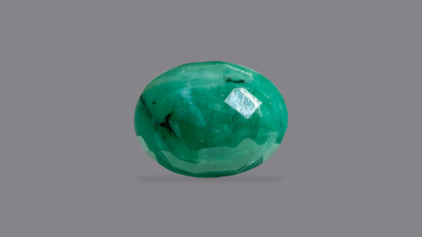 Natural Zambian Emerald (Panna) 6.08 Carats - Media 2