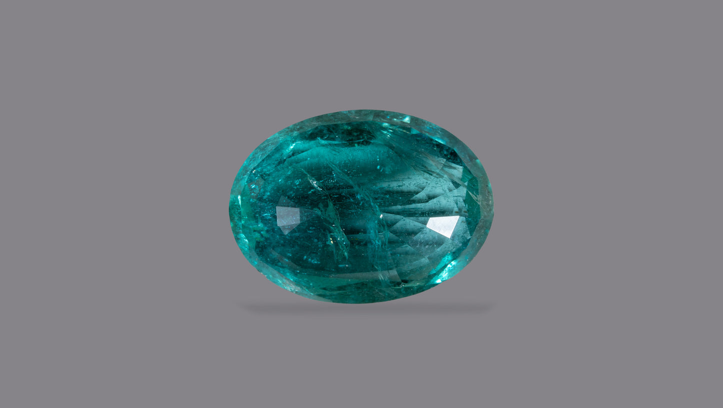 Natural Zambian Emerald (Panna) 9.19 Carats - Media 2