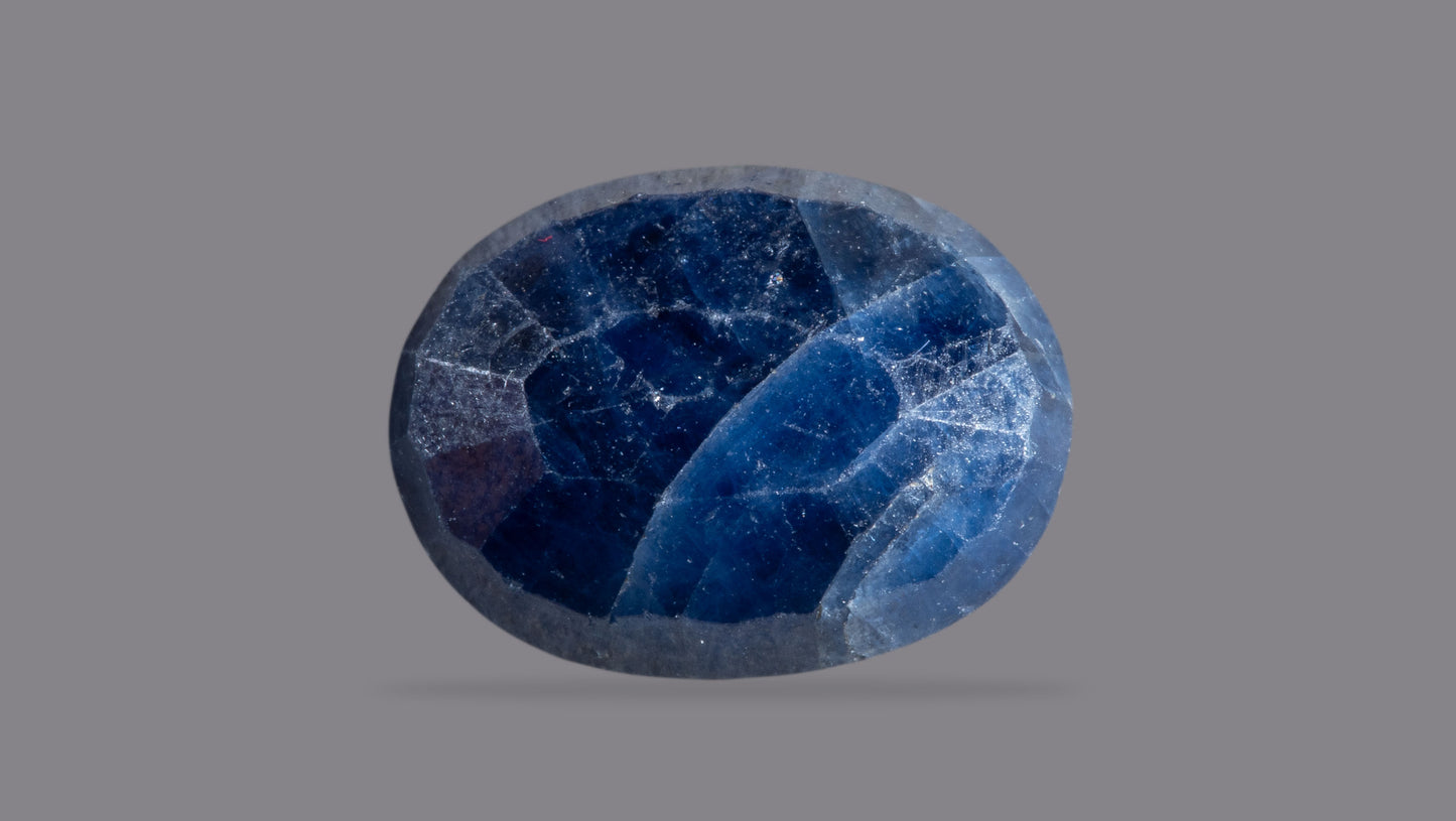 Natural Blue Sapphire (Neelam) 5.25 Carats - Media 2