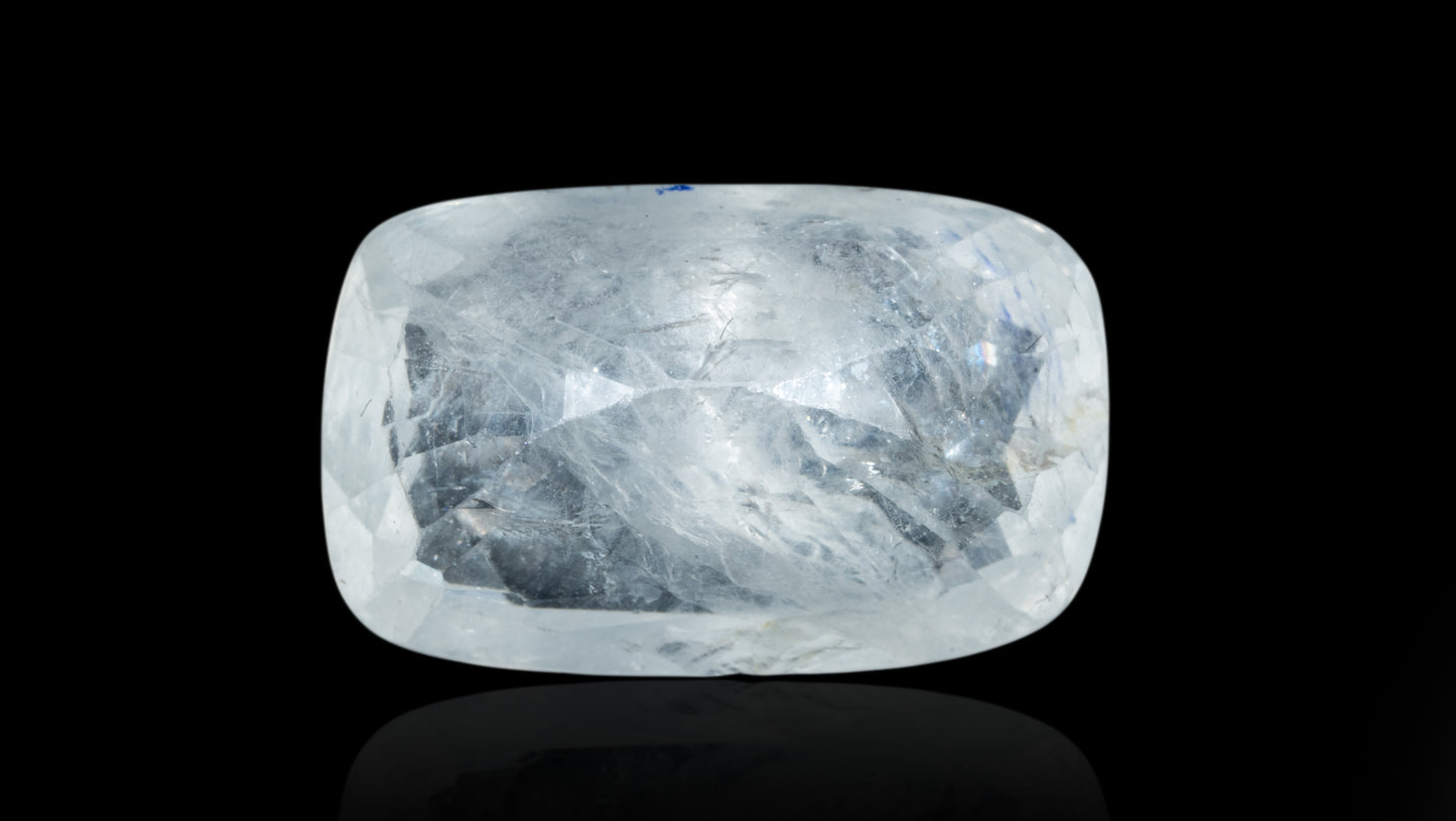 NATURAL WHITE SAPPHIRE 7.64 CARATS - Media 2