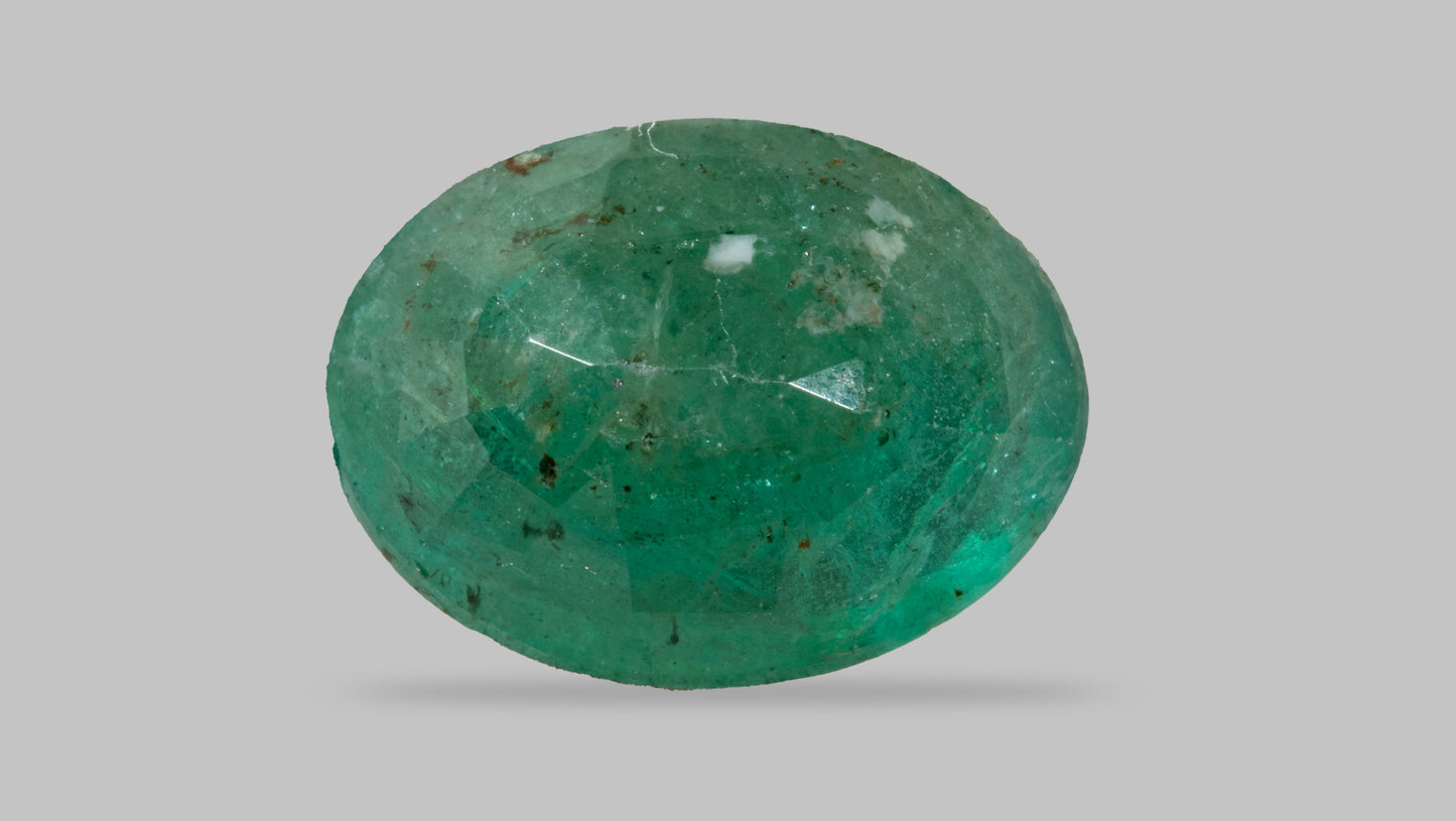 Natural Zambian Emerald (Panna) 4.68 Carats - Media 2