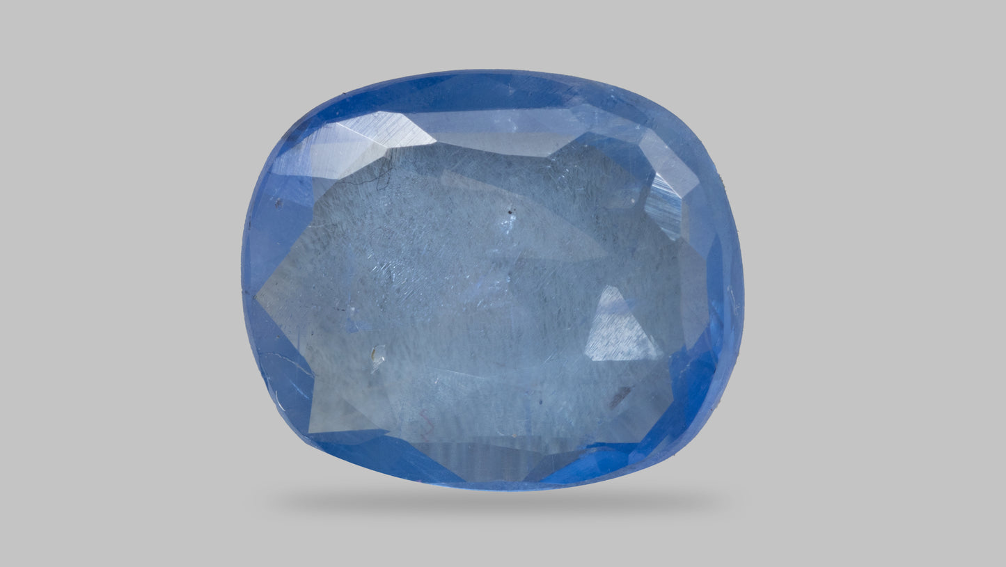 Natural Blue Sapphire (Neelam) 3.43 Carats - Media 2