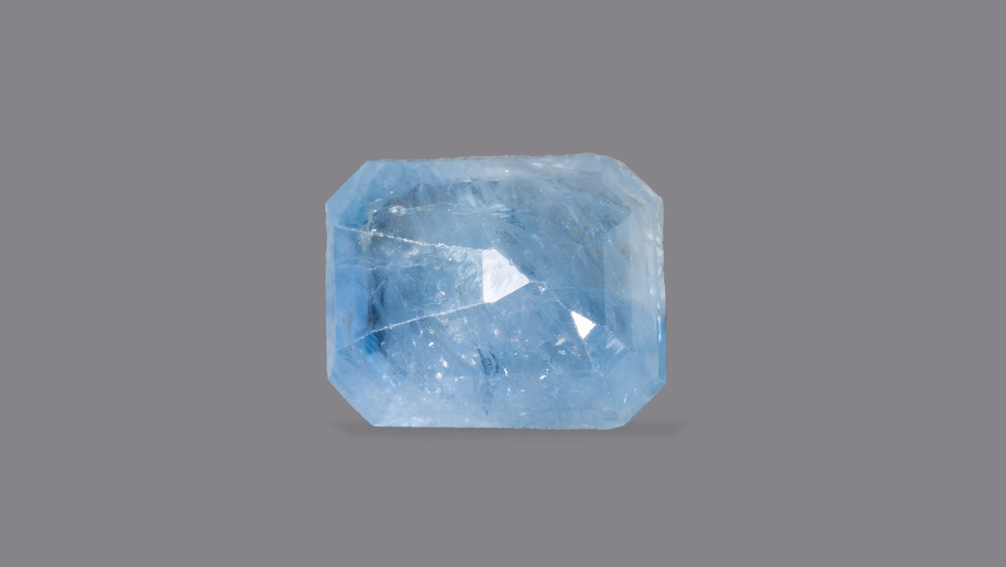 Natural Blue Sapphire (Neelam) 8.04 Carats - Media 2