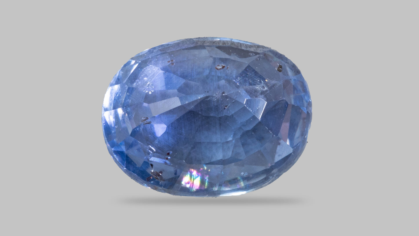 Natural Blue Sapphire (Neelam) 2.13 Carats - Media 2